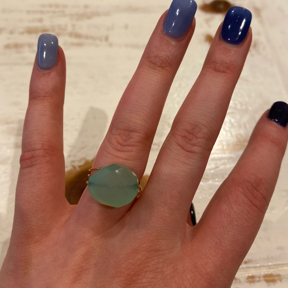 Chalcedony Cocktail Ring